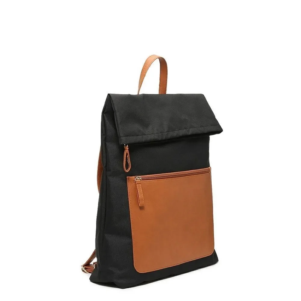 DSW Black and Brown Backpack, NWT